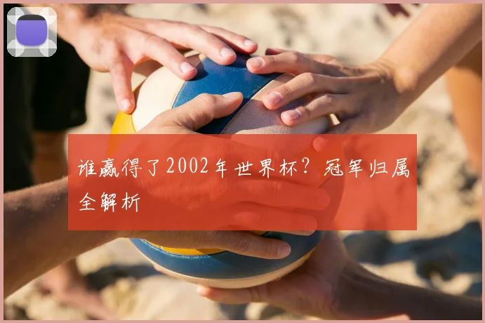 谁赢得了2002年世界杯？冠军归属全解析